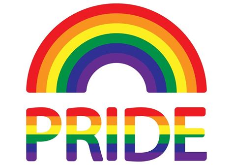 rainbow logo pride month